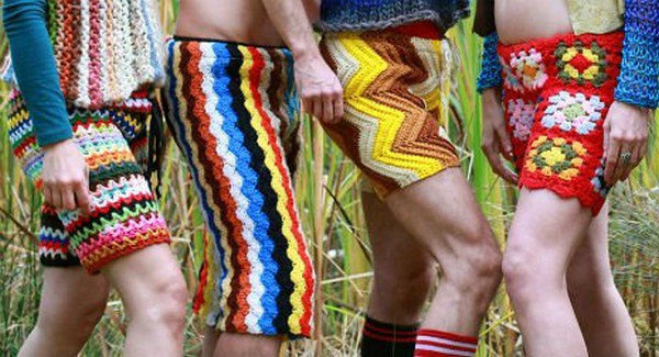 mens legs shorts