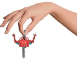 monster key covers red