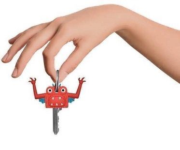 monster key covers red