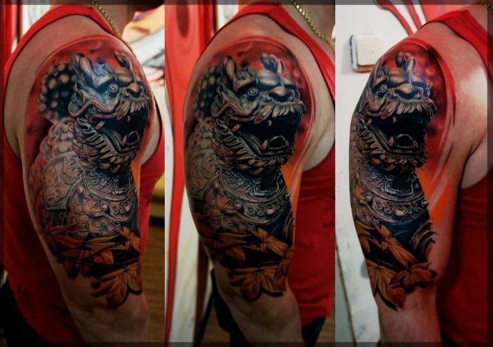 monster tattoo