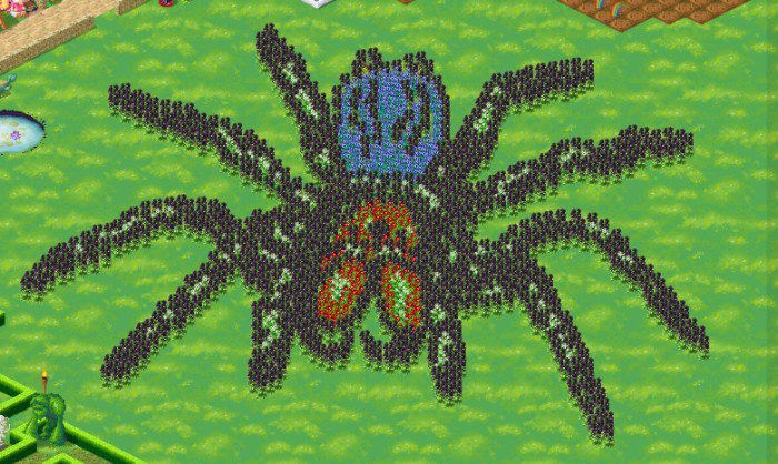 mouse spider game art
