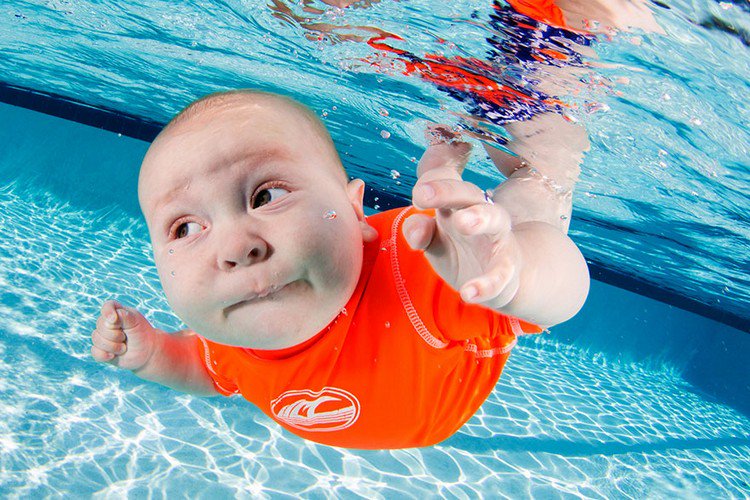 orange suit underwater babies seth casteel