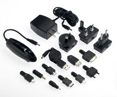 portable device charger connections