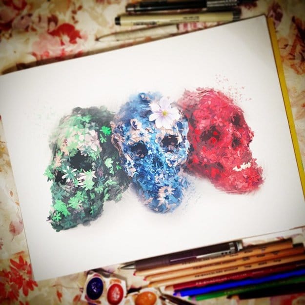 ruben-ramos-flower-skulls