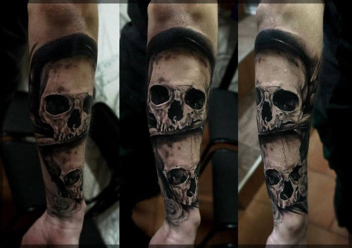 skulls tattoo