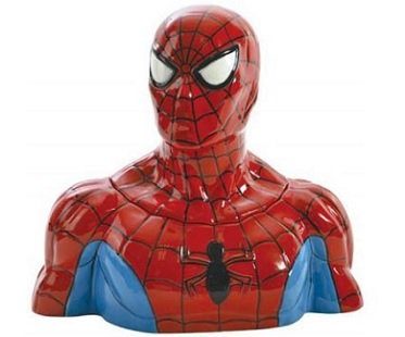 spider-man cookie jar