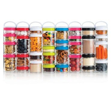 stackable storage containers snacks