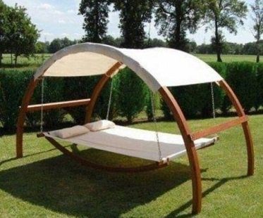 swing bed with canopy