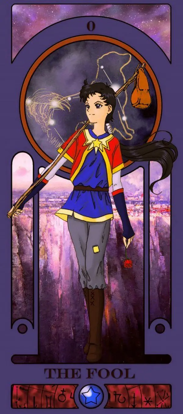 the fool sailor moon tarot