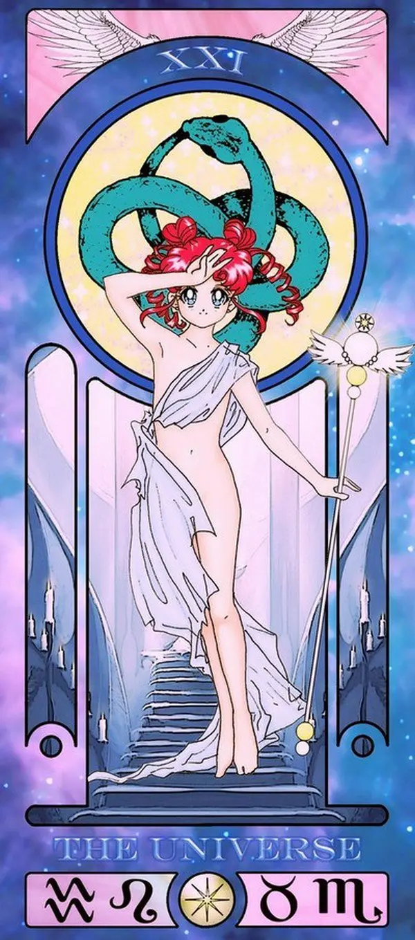 universe sailor moon tarot