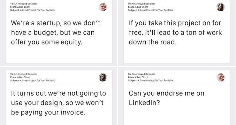 Annoying Client Emails To Designers