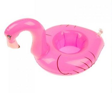 Inflatable Flamingo Drink Holders pink