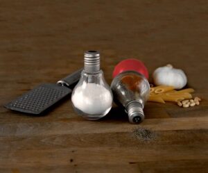 Light Bulb Salt And Pepper Shakers