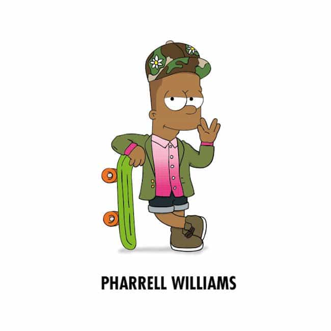 Popstars-As-Iconic-Cartoon-Characters-pharrell