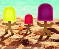 Stick Men Popsicle Molds