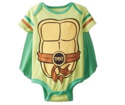 TMNT Baby Onesie With Cape