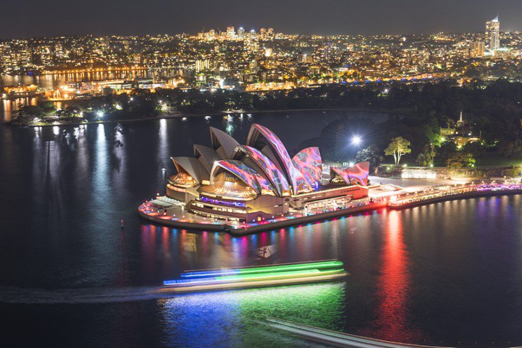 above opera house