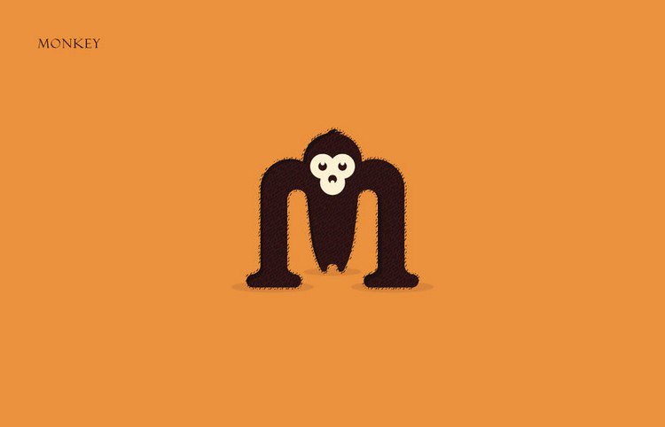 alphabet monkey