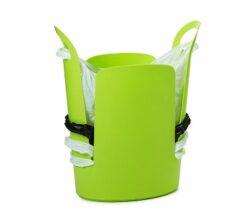 bag storing trash can