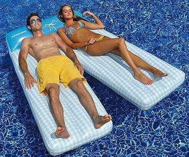 board shorts inflatable lounger