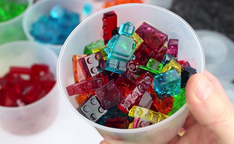 bucket lego gummies