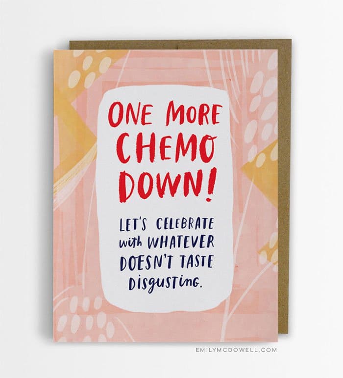 chemo down card