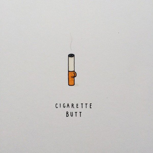 cigarette butt