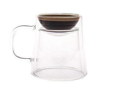 coffee and espresso mug clear