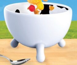 cow udder bowl