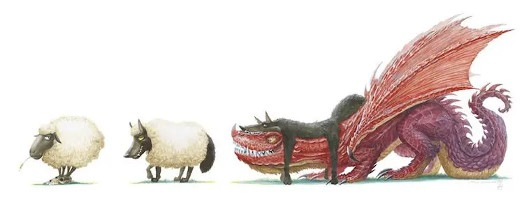 dragons-sheep