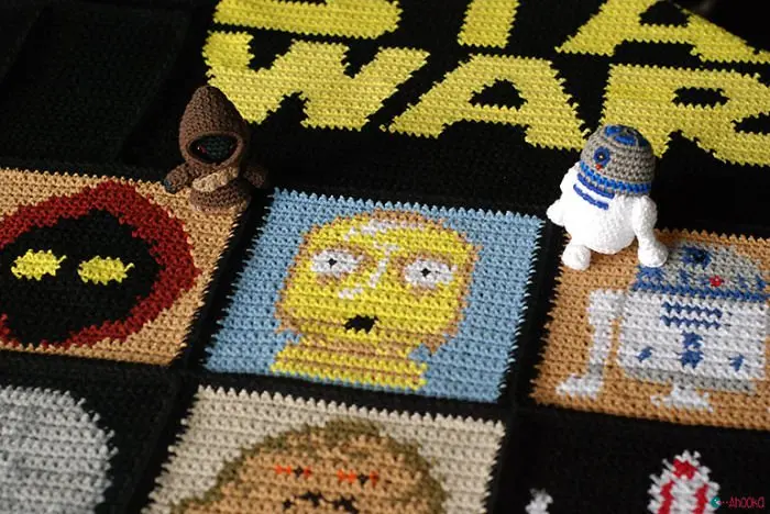 droids star wars blanket