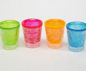 freezable shot glasses gel