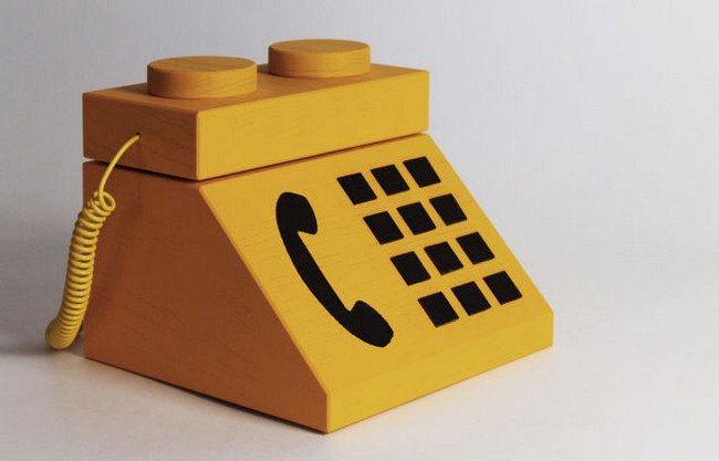 front lego console phone