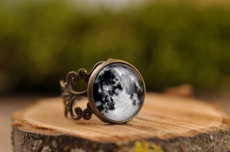 full moon ring