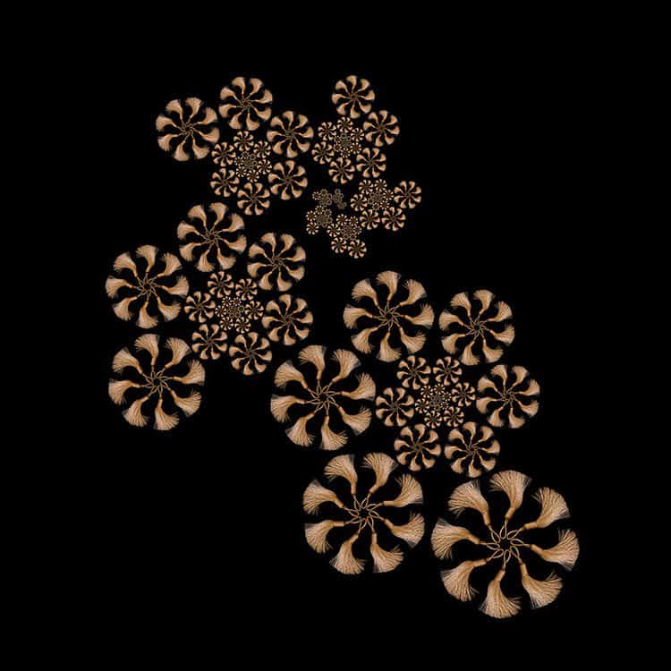 golden tassel fractal