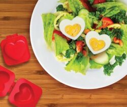 heart shaped boiled egg mold