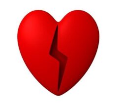 heart-shaped silicone oven mitt