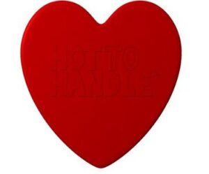 heart-shaped silicone oven mitt tray redheart-shaped silicone oven mitt tray red