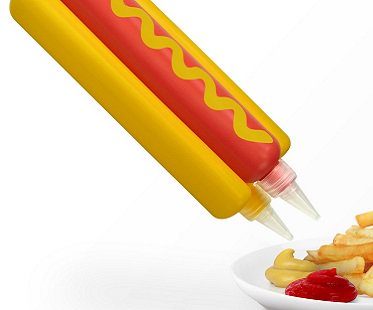 hotdog condiment dispenser ketchup