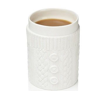 knitted mug