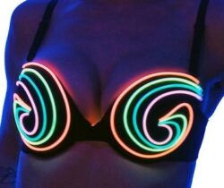 light up bra