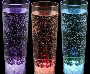 light up drinking glasses purple red blue
