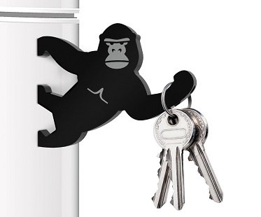 Gorilla Great Ape Sticky Note Holder Desk/Fridge Magnetic Organizer USA 