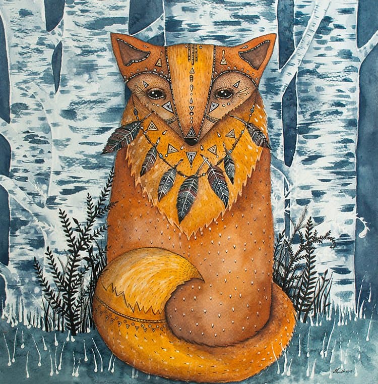 nora-illustration-fox