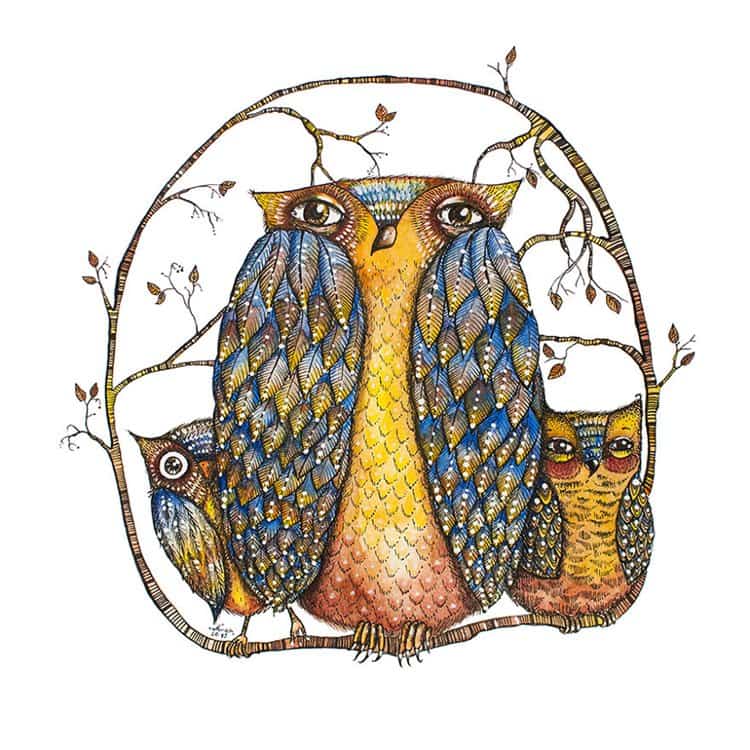 nora-illustration-owls