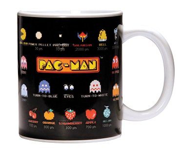 pac-man glossary heat changing mug hot