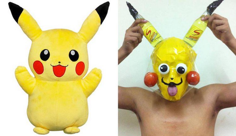 Pokemon Pikachu Cosplay Jumpsuit Costume For Children Kids 