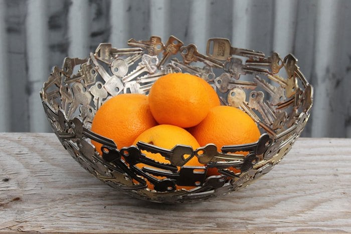 recycled-metal-sculptures-michael-moerkey-fruit