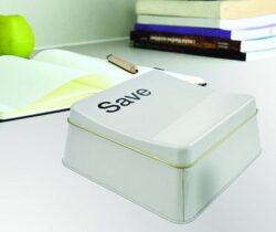 save button food tin