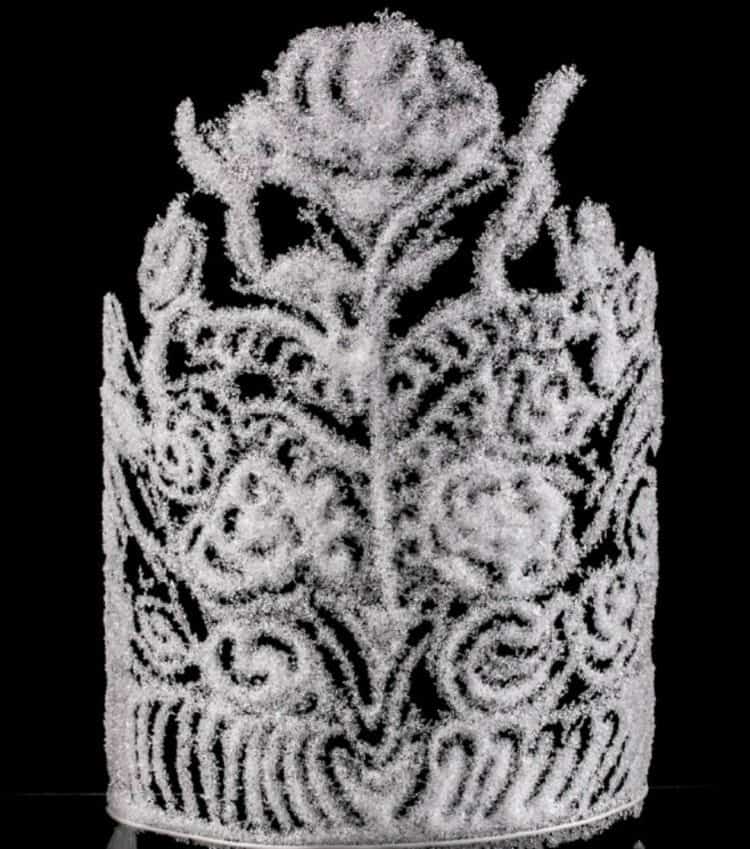 snow glass crown